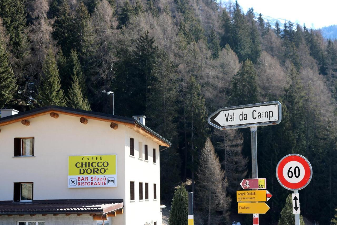 Hotel Sfazu Poschiavo Buitenkant foto